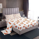 Feelyou Fox Bedding Set Cute Animal Pattern Sheet For Kids Boys Girls.... Fixed Price $23.60.