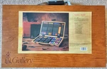 New Gallery Studio 82 Piece Deluxe Art Supplies Set, Ek Gss In Wooden Case. Fixed Price $20.00.