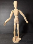 Ikea Posable Artists Gestalta 13 Wooden Figure Model Mannequin 21576 DE01. Fixed Price $6.87.