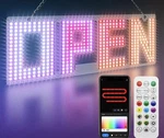 Lemonnova Led Multi-color Window Sign 15X5 Remote Control Adjustable Flashing. Fixed Price $21.99.