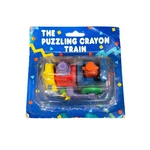 Vintage 1992 Sanrio The Puzzling Crayon Train Art Set Multicolor Nos Taiwan. Fixed Price $29.99.