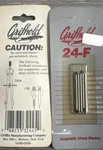 New Pk Of 5 Genuine Grifhold 24-F Round Blades Tapered For Lead Holder / Compass. Fixed Price $11.88.