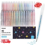 Grabie 42 Glitter Gel Set, 18 IRIDESCENT24 Essential Color Pens, Smooth R.... Fixed Price $55.05.