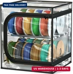 Yoopai 3D Printer Filament Storage Box - 2 Tier Rack With Trans. Fixed Price $64.11.