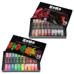 Soho Urban Artist Soft Pastels - Metallic & Fluorescent, 10 Each. Drawing,. Fixed Price $65.89.