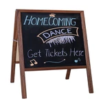 Flipside Products Marquee Easel Stained Hardwood White Dry Erase/black. Fixed Price $148.25.