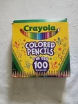 Binney & Smith CYO688100 Colored Pencils Assorted - Count. Fixed Price $20.00.
