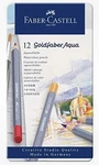 Faber-castell Creative Studio Goldfaber Aqua Watercolor Pencils Tin Of 12. Fixed Price $21.99.