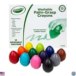Jumbo Washable Egg Crayons 12CT For Toddlers, Preschool Art Supplies Ages 1+. Fixed Price $41.04.