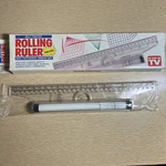 Vintage Rolling Ruler 12" As Seen On Tv New Old Stock. Fixed Price $9.00.
