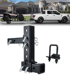 Patented Design Hitch Riser Adjustable Trailer Extension 4"-10" Dro.... Fixed Price $105.95.