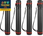 4 Pack Extendable Poster Tubes, Expand From 17 To 28 Inch, With Stra. Fixed Price $38.99.