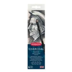 Derwent Charcoal Set - Tin Of 6 + Sharpener. Fixed Price $16.74.