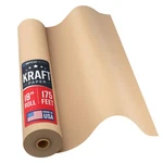 Bryco Goods Jumbo Kraft Paper Roll - Brown 18" X 2100" 175',. Fixed Price $27.46.