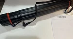 Drafting Drawing Poster Tube Black Telescoping Dia: 3-1/4" Len: 25" To 42 1/2". Fixed Price $26.00.