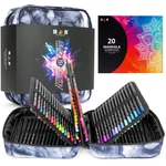 & B 120-COLOR Colored Pencils Set With Mandala Coloring Sheets, Eraser, Sharpe. Fixed Price $64.35.