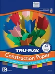Versatile 10-COLOR Construction Paper Pack 50 Sheets For Creative Projects. Fixed Price $17.99.