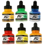 Daler Rowney Fw Acrylic Ink 29.5 Ml - 45 Colours Available. Fixed Price $9.34.