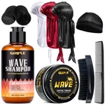 Nourishing 360 Wave Shampoo & Pomade With Du-rags: Men's Hair Kit. Fixed Price $39.19.