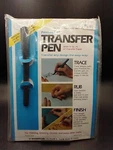 Ez Crafts Pressure-fax Transfer Pen Plus 5 Sq. Ft. Of Paper Sealed Nos. Fixed Price $8.80.