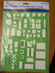 Alvin, TD7161, Kitchen, Bed, And Bath Template, Interior Design, 8.5" X Green. Fixed Price $10.99.