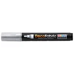 Uchida Decofabric Opaque Paint Marker Chisel Tip-metallic Silver. Fixed Price $9.34.