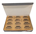 Vtg Sanford Artgum 73036 Block Shaped Erasers - 12 In Display Pack 1997. Fixed Price $45.00.
