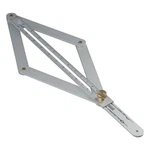 Corner Angle Finder, 0-170 Goniometer Ruler Construction Protractors Stain. Fixed Price $15.02.