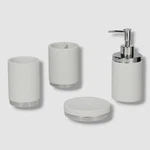 Roselli Trading Company White Hotel 4-PC. Bath Accessory Set. Fixed Price $24.29.
