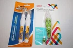 Bic Wite-out Shake 'n Squeeze Correction & Office Depot Tape New. Fixed Price $13.81.