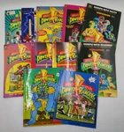 Vtg Power Rangers Activity Lot Of 11 Coloring Workbooks Stickers. Fixed Price $37.99.