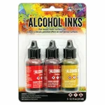 2020 Ranger Tim Holtz Alcohol Ink .5OZ, 3PC Orange/yellow Spectrum, TAK69645 New. Fixed Price $7.15.