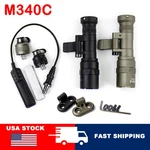 M340C Tactical Led Flashlight 500LM Weapon Light,rifle Mlok Mount Fit 20MM Rail. Fixed Price $51.99.