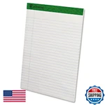 Ampad 100% Recycled Perforated Ruled Notepad 50 Sheets 8.5X11.75 Inch White Pack. Fixed Price $51.75.