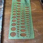 Berol Rapidesign Template R-78 Ellipse Master. Fixed Price $7.50.