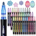 Kousicoo Glitter Markers Outline Pens 1 Count (pack Of 36), Colors. Fixed Price $24.99.