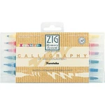 Kuretake Zig Memory System Calligraphy: 12-COLOR Art Markers MS-3400. Fixed Price $56.61.