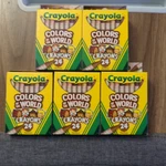 Crayola Bulk Colors Of The World Skin Tone 5 Sets 24 New. Fixed Price $19.99.