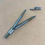 Staedtler Halfpipe 9582 Silver Soft Grip Handle 12" Diameter Pen Style Compass. Fixed Price $10.00.