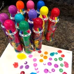 Dab-o-ink 3OZ Bingo Daubers Mixed Colors 12CT Multicolor Chisel Point Type New. Fixed Price $28.02.