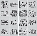 Inspirational Word Set, 16PCS Christian Faith With Quotes An.... Fixed Price $20.59.