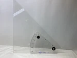 Vintage Alvin No. 120 Cb Tru-angle With 45 Degrees Adjustable 12" Ruler.. Fixed Price $20.05.