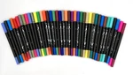41 Ohuhu Dual Tip Water Based Art Markers, Brush & Fineliner. Fixed Price $18.00.