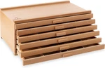 6 Drawer Wooden Artist Storage Supply Box For Pastels, Pencils, Pens, Markers,. Fixed Price $67.69.