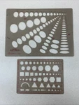 Vintage Pickett Combination Ellipse Master Template 1269 & 1033I General Purpose. Fixed Price $15.96.
