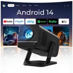 Mini Projector 1080P 4K Support With Wifi 6 And Bluetooth 5.4 Built-in Apps T.... Fixed Price $77.45.