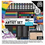 Artskills Premier Artist Set 180 Pieces Include Travel Case. Fixed Price $83.00.