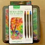 Crayola Signature Sketch & Detail Dual Tip Markers 16 32 Vibrant Colors. Fixed Price $17.99.