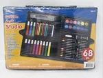 Tiny Crafts Kids Markers Crayons Paint Pencils 68 Piece Portable Art Studio. Fixed Price $20.99.