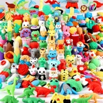 Urskytous 150PCS Animal Erasers Bulk Cute Food Desk Pets Kids Puzzle. Fixed Price $45.47.